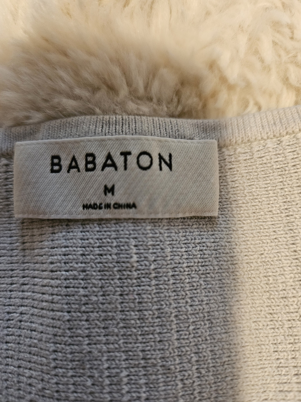 Babaton Ribbed Cropped Tank Top Size Medium - Picture 5 of 5